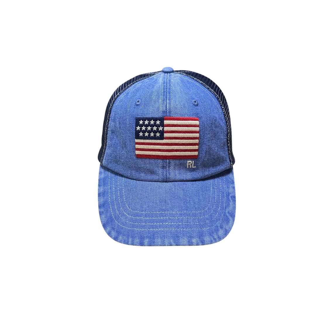 폴로 랄프 로렌 성조기 데님 메쉬캡(새상품) 상품이미지1