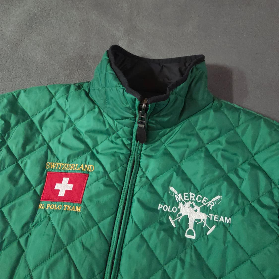 폴로 스위스팀 리버서블 페리 점퍼 자켓 L 상품이미지3