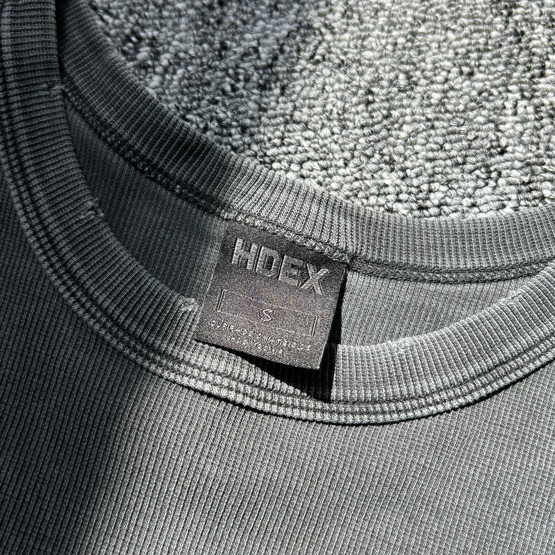 HDEX 워시드 레귤러핏 숏 슬리브 상품이미지6