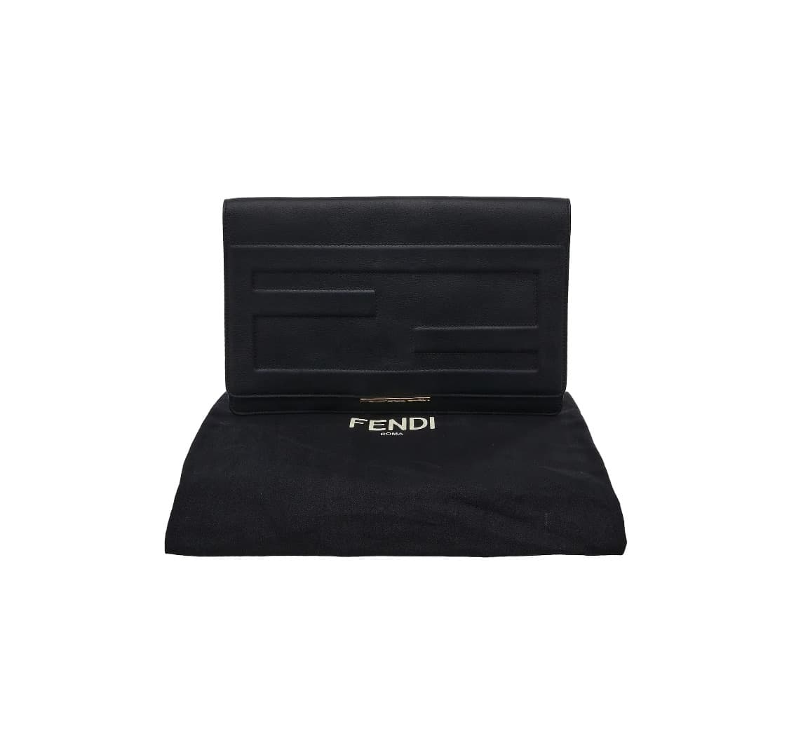 [A급] 펜디 FF 로고 플랩 바이폴드 클러치 판매합니다!!! 상품이미지1