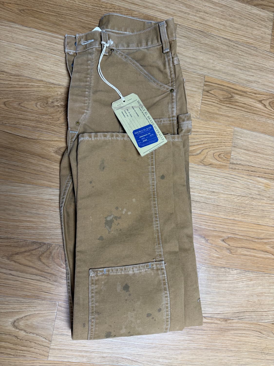 rrl 엔지니어핏 디스트레스트 카펜터 팬츠 30x32 상품이미지2