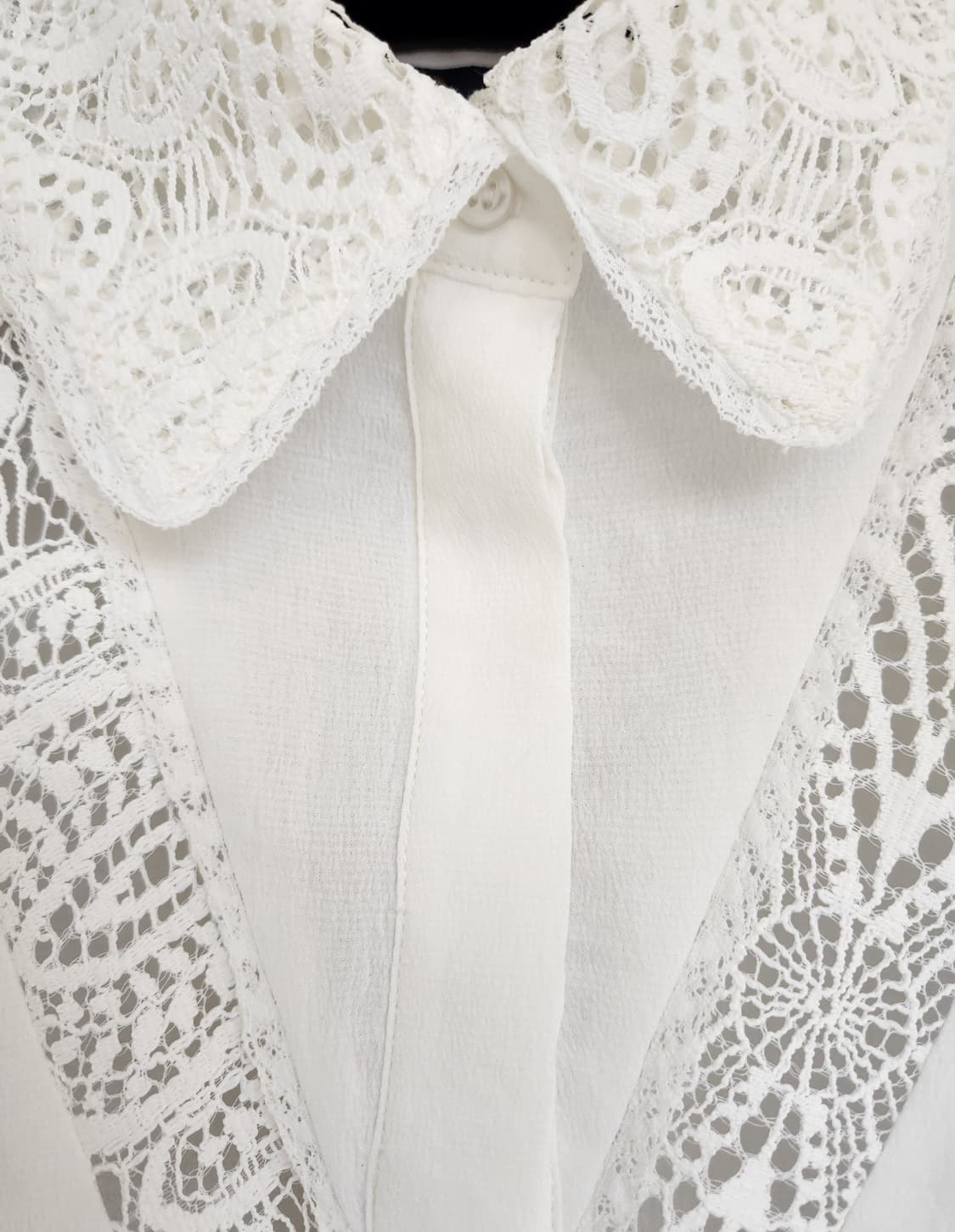 마쥬 레이스카라 블라우스 2사이즈 상품이미지5