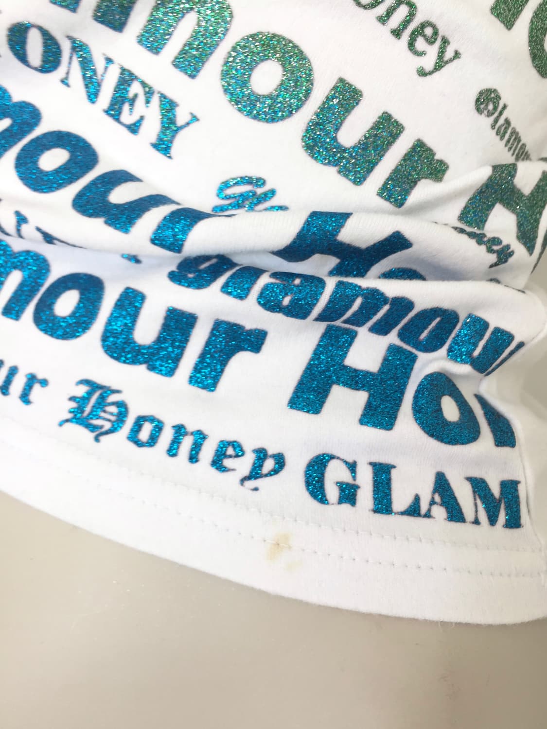 Glitter Rainbow Lettering Top 상품이미지4