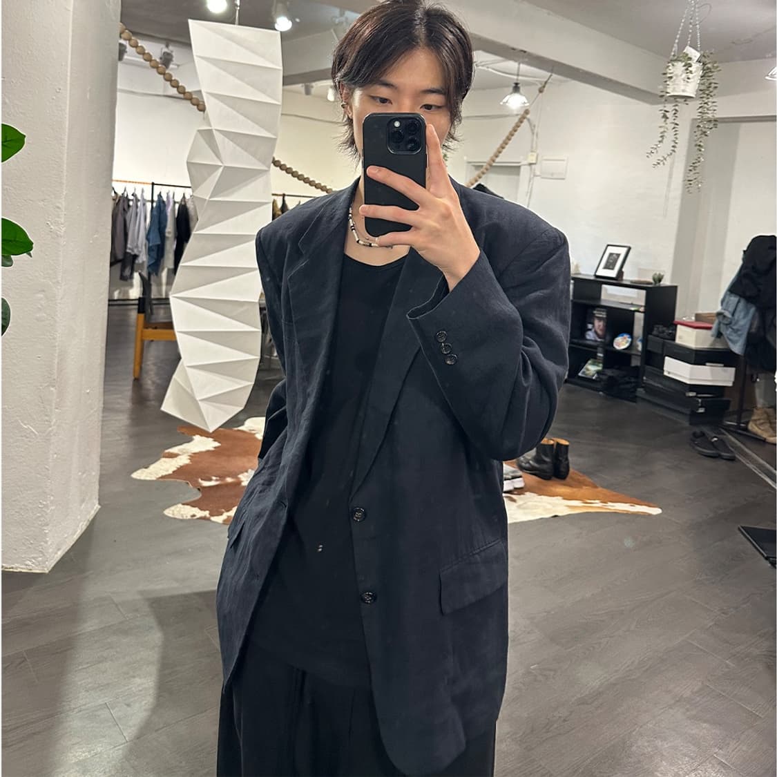 꼼데가르송 옴므 오버사이즈 블레이저 상품이미지4
