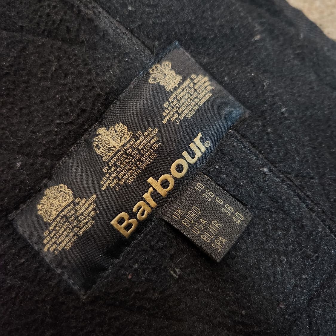 Barbour 바버 여성 퀼팅 벨티드 자켓 M 백화점판 상품이미지6