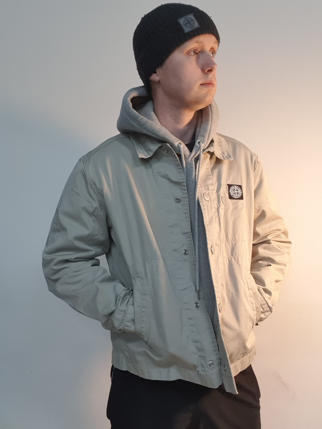 2005 스톤 아일랜드 데님 코튼 자켓 상품이미지2