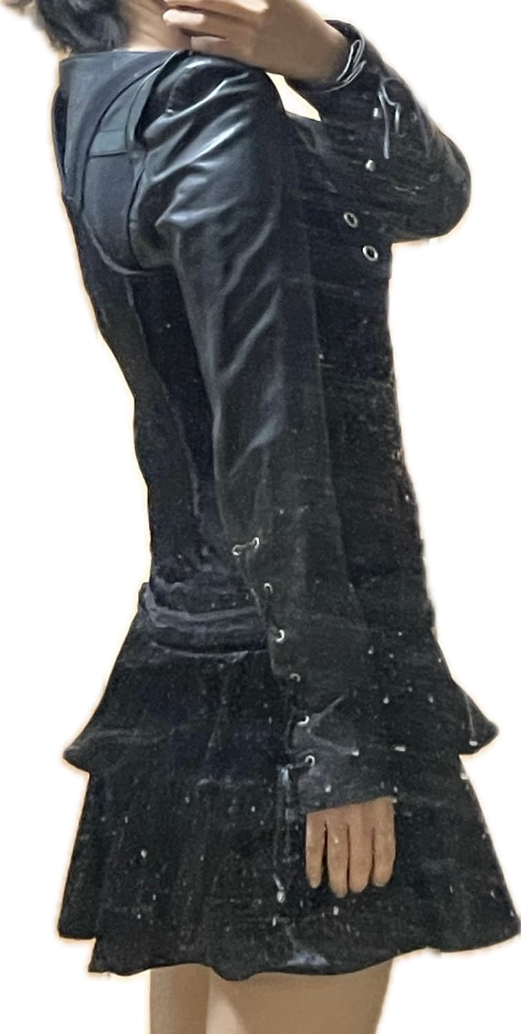 봄빅스엠무어 리얼레더 양가죽 레이스업 디테일 자켓 상품이미지9