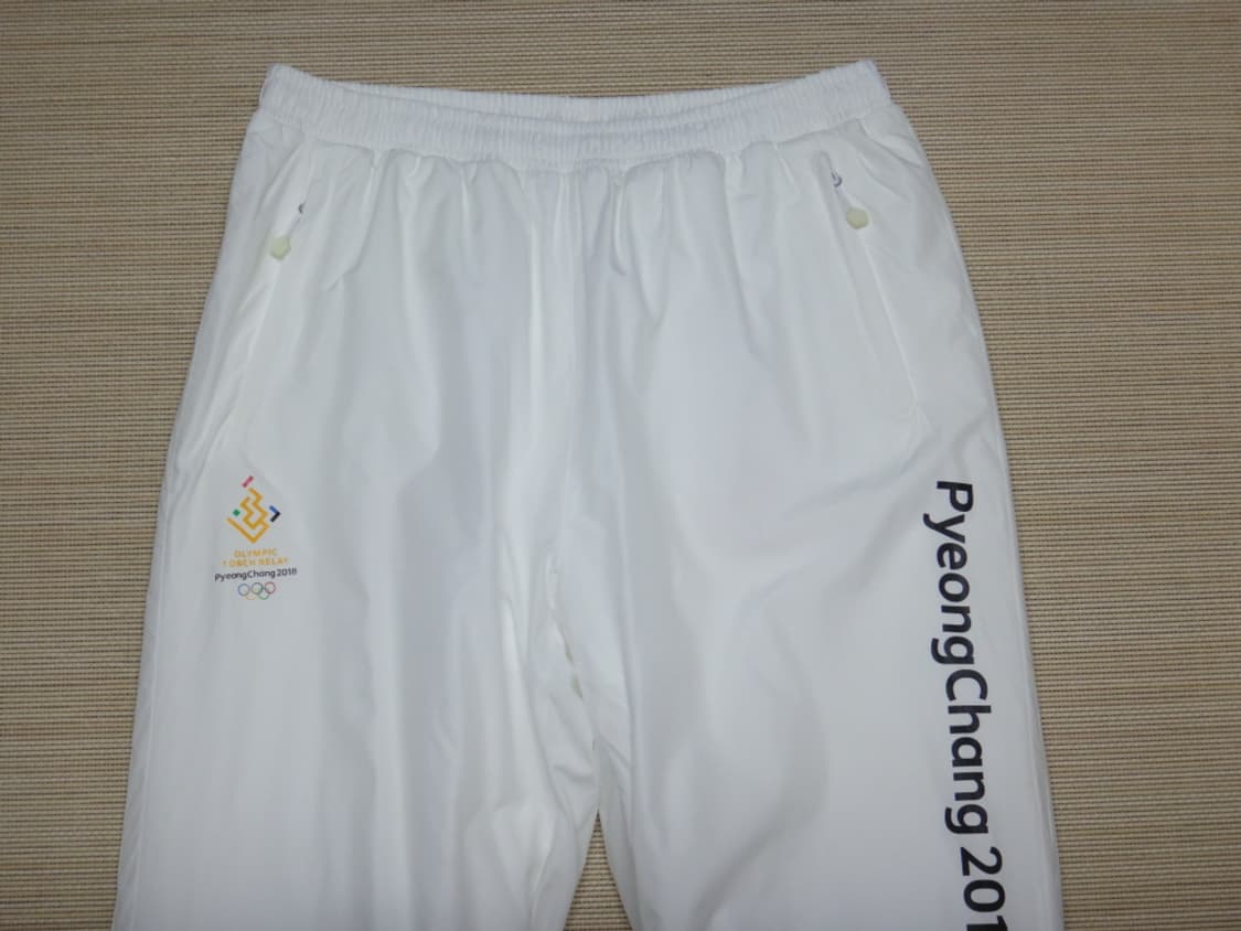 (XL) 2018 평창동계올림픽 성화봉송 패딩바지 상품이미지4