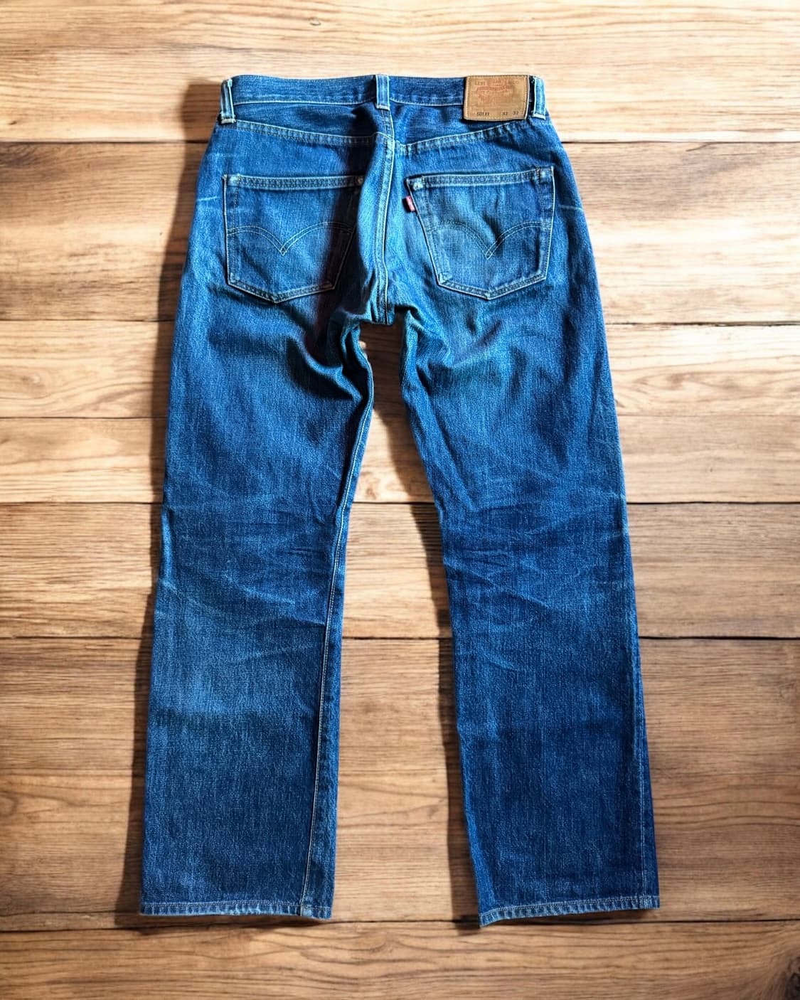 90s 리바이스 501XX 빅E 셀비지 데님 / Made in USA 빈 상품이미지3