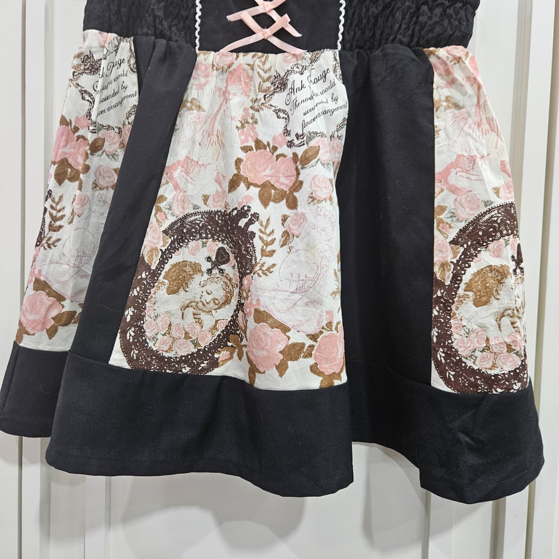 앙크루즈(Ank Rouge) 초코로즈 프린트 스커트 상품이미지5