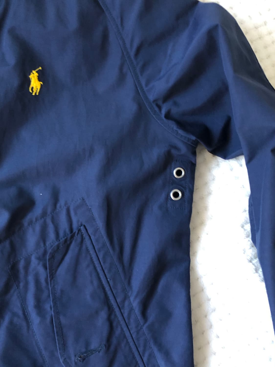폴로 랄프로렌 빈티지 후드 자켓 마린 블루 상품이미지5