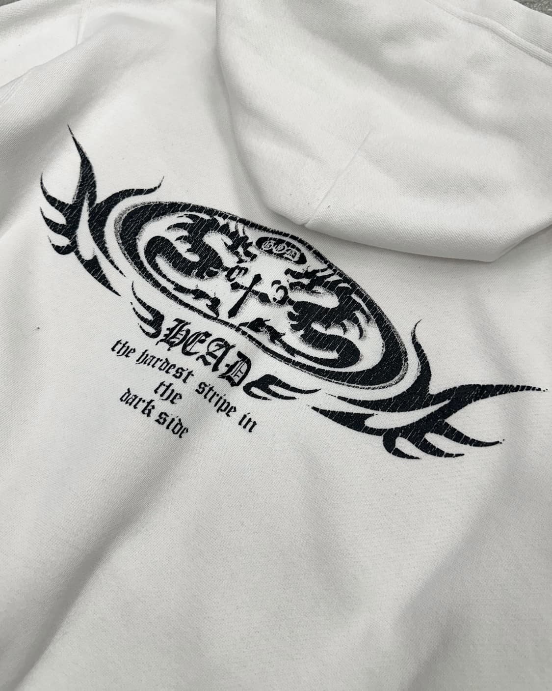 dragon trival printing hood t-shirt 상품이미지6