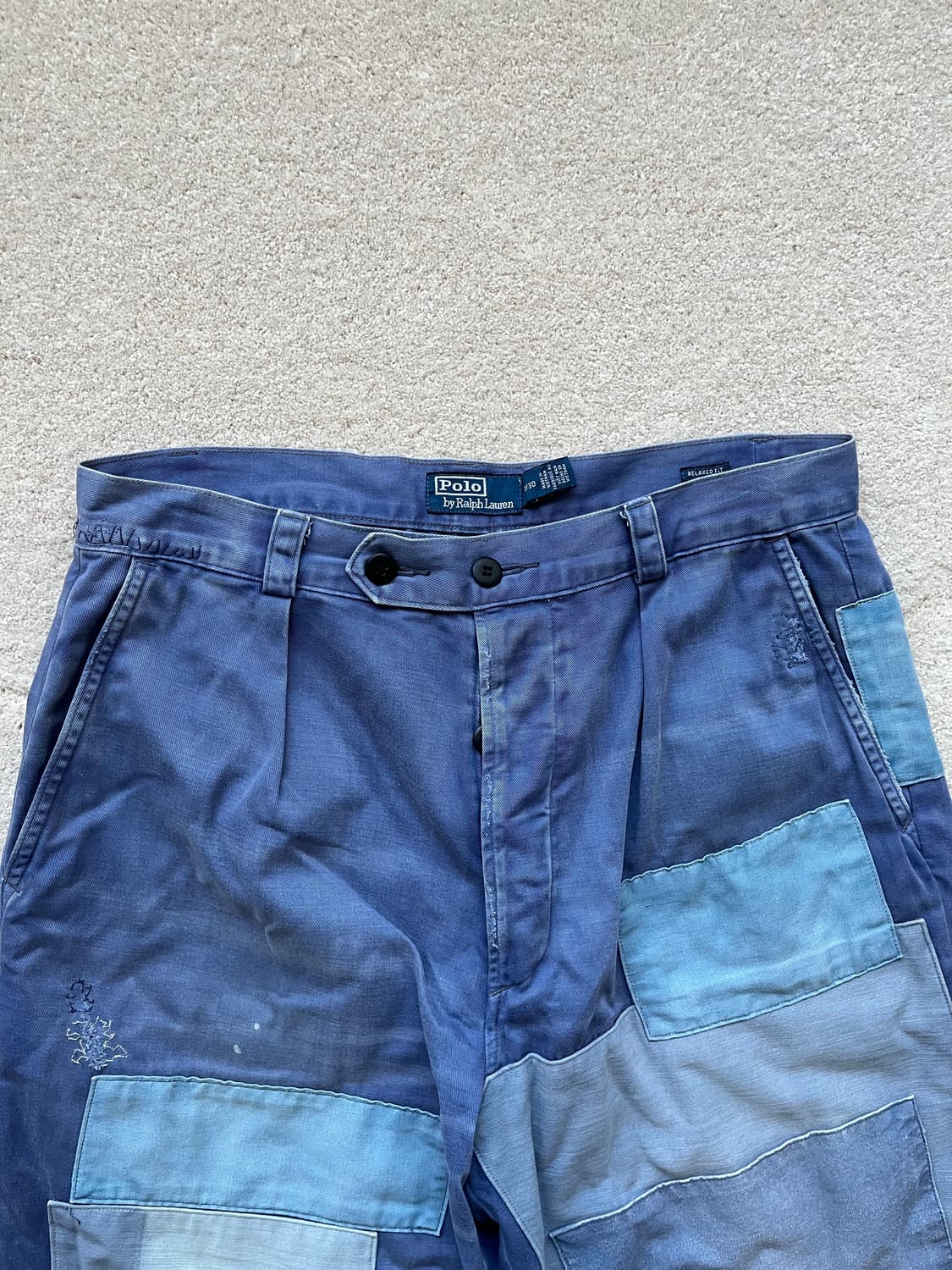 폴로 랄프로렌 버로스 릴렉스핏 디스트레스트 팬츠 (31-34) 상품이미지3