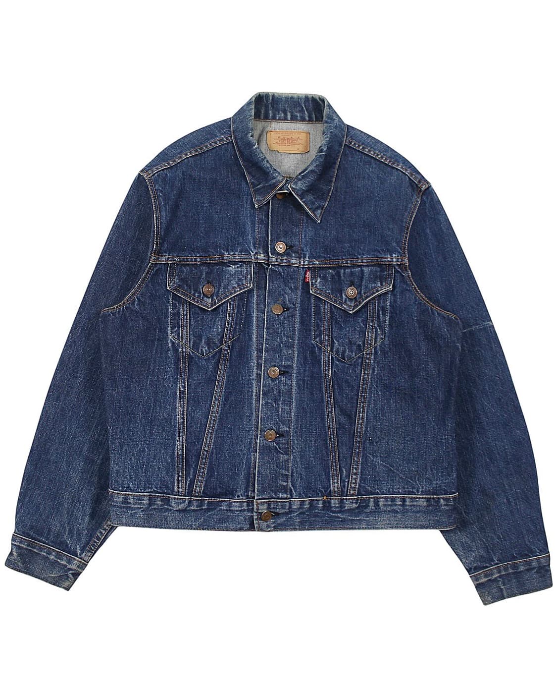 1960s USA 리바이스 70505 데님 자켓 빅E 빈티지 미국제 상품이미지1