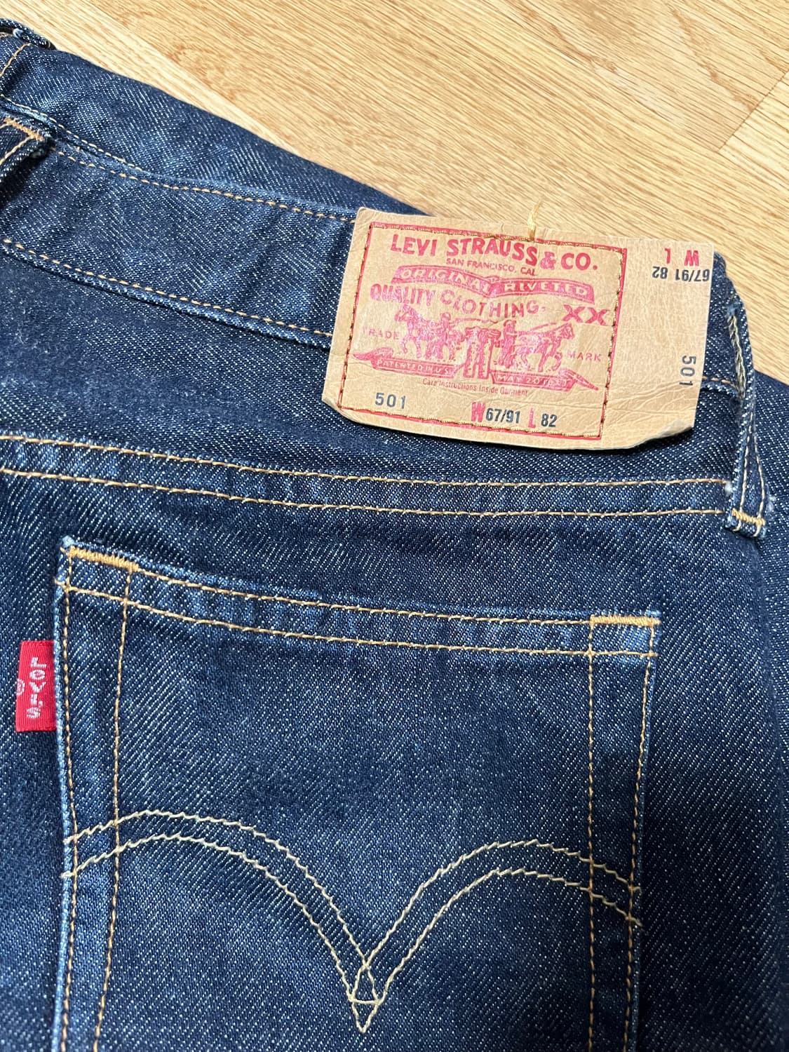 리바이스 501청바지 상품이미지2