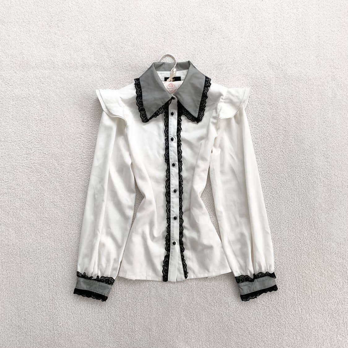 Rojita ♥ 로지타 빅카라 레이스 블라우스 상품이미지1