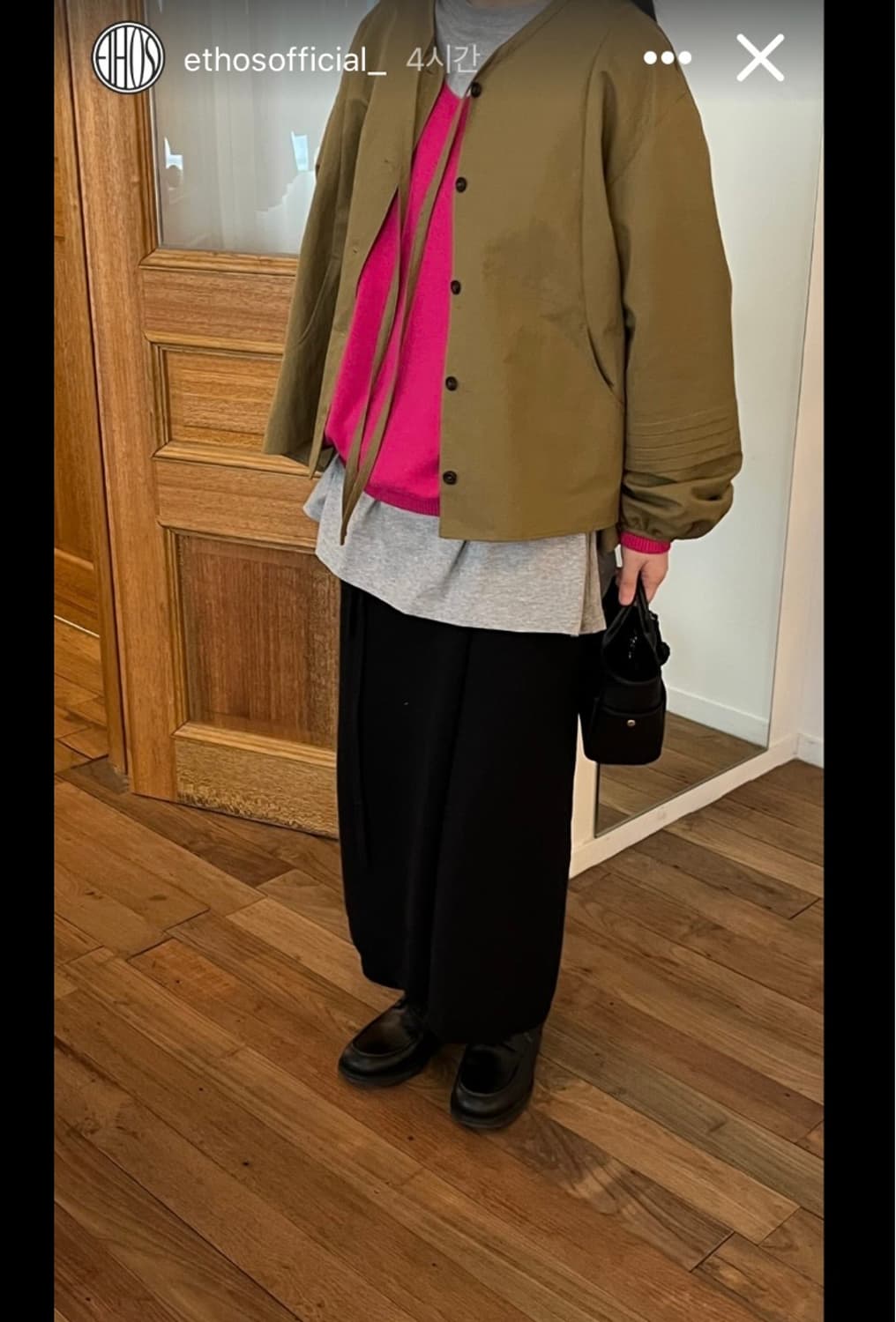 에토스 힐스 블라우스 스커트 set 상품이미지5