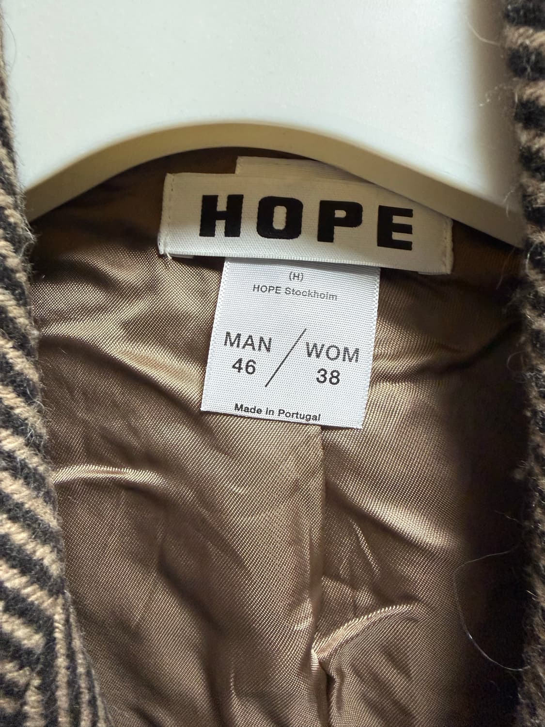 hope 헤링본 코트 상품이미지1