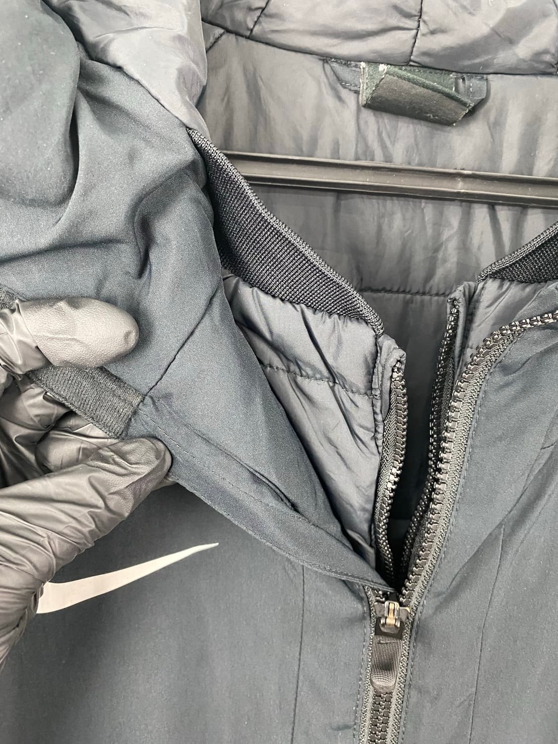 나이키 후드 경량패딩 스쿼드 자켓 M 상품이미지3