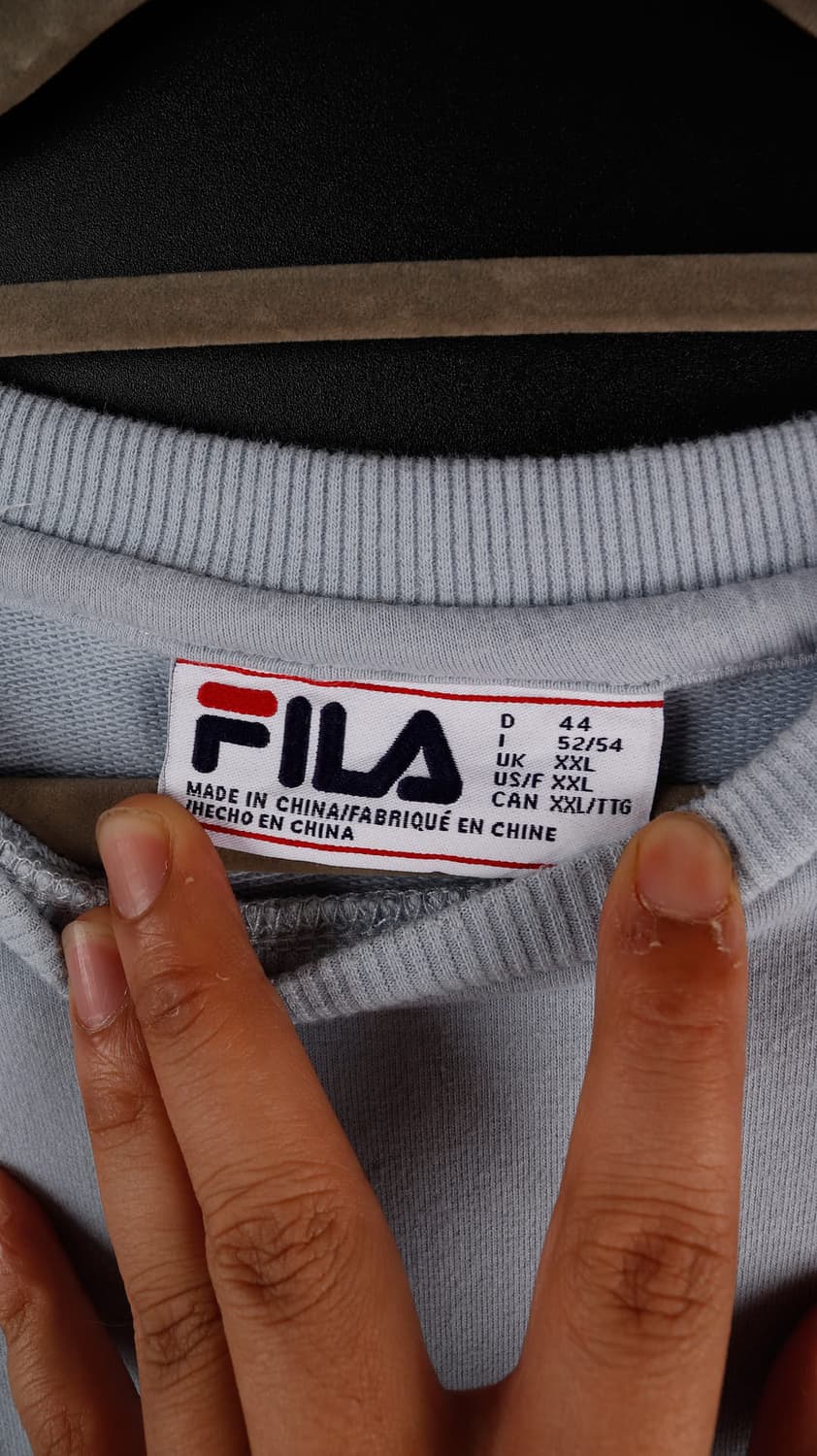 휠라 포켓 빅사이즈 맨투맨 상품이미지3