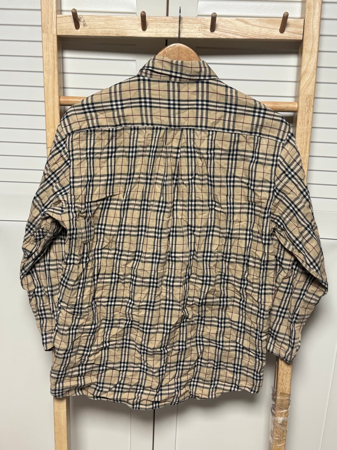 버버리 체크 셔츠 상품이미지3