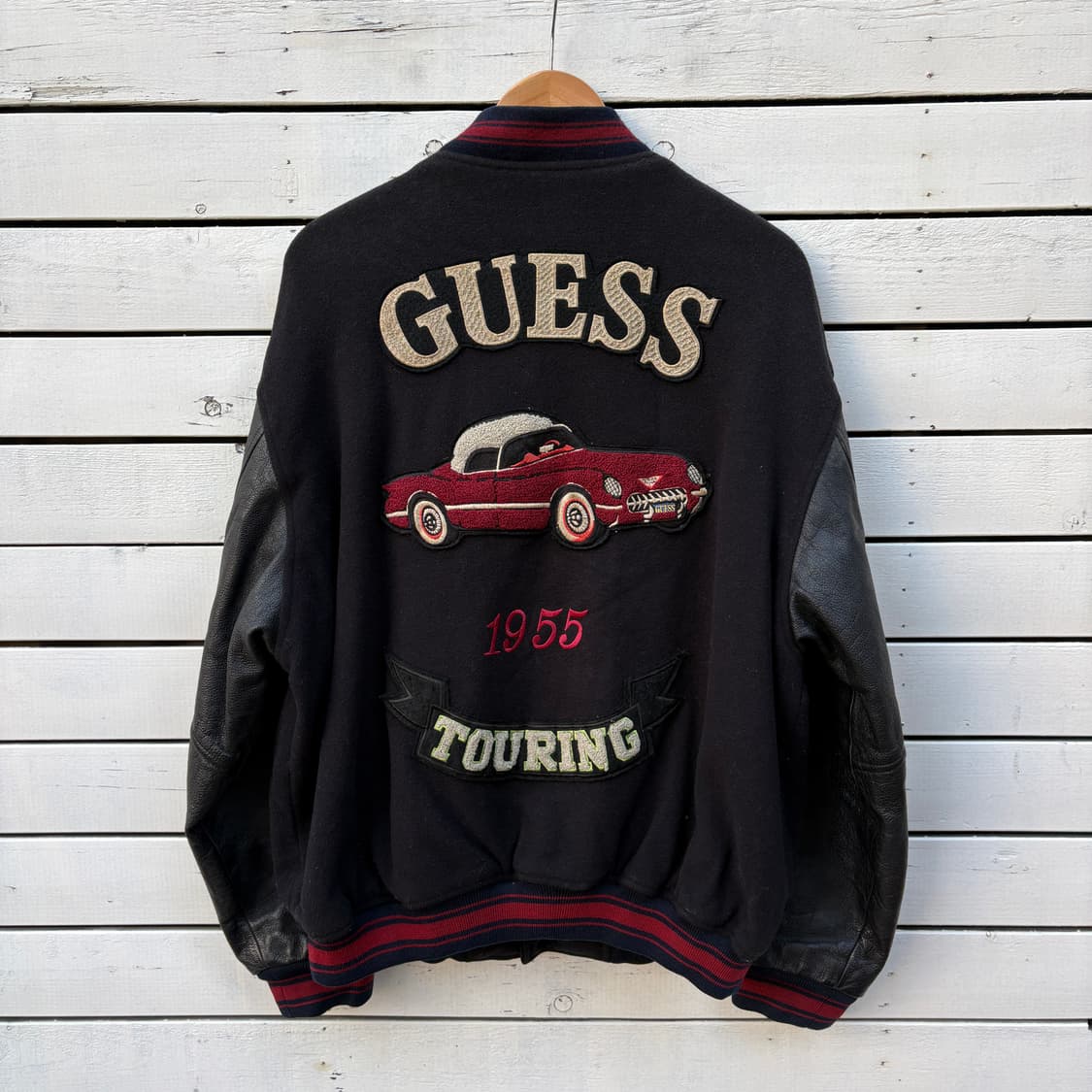 Guess 90s 게스 바시티 자켓 상품이미지2