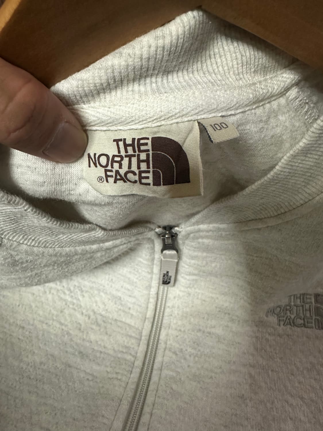 노스페이스 집업 자켓 100(L) 판매 상품이미지4