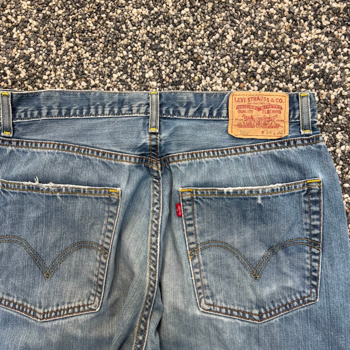 리바이스 569 루즈 스트레이트 진 (34)   상품이미지4