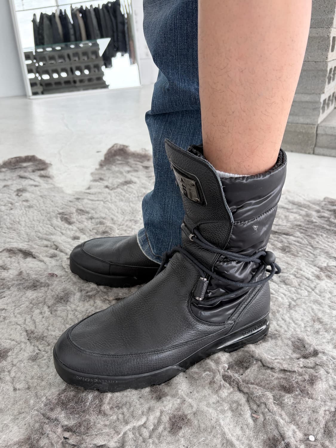 2000‘s 돌체앤가바나 하이브리드 레더 슈즈 상품이미지1