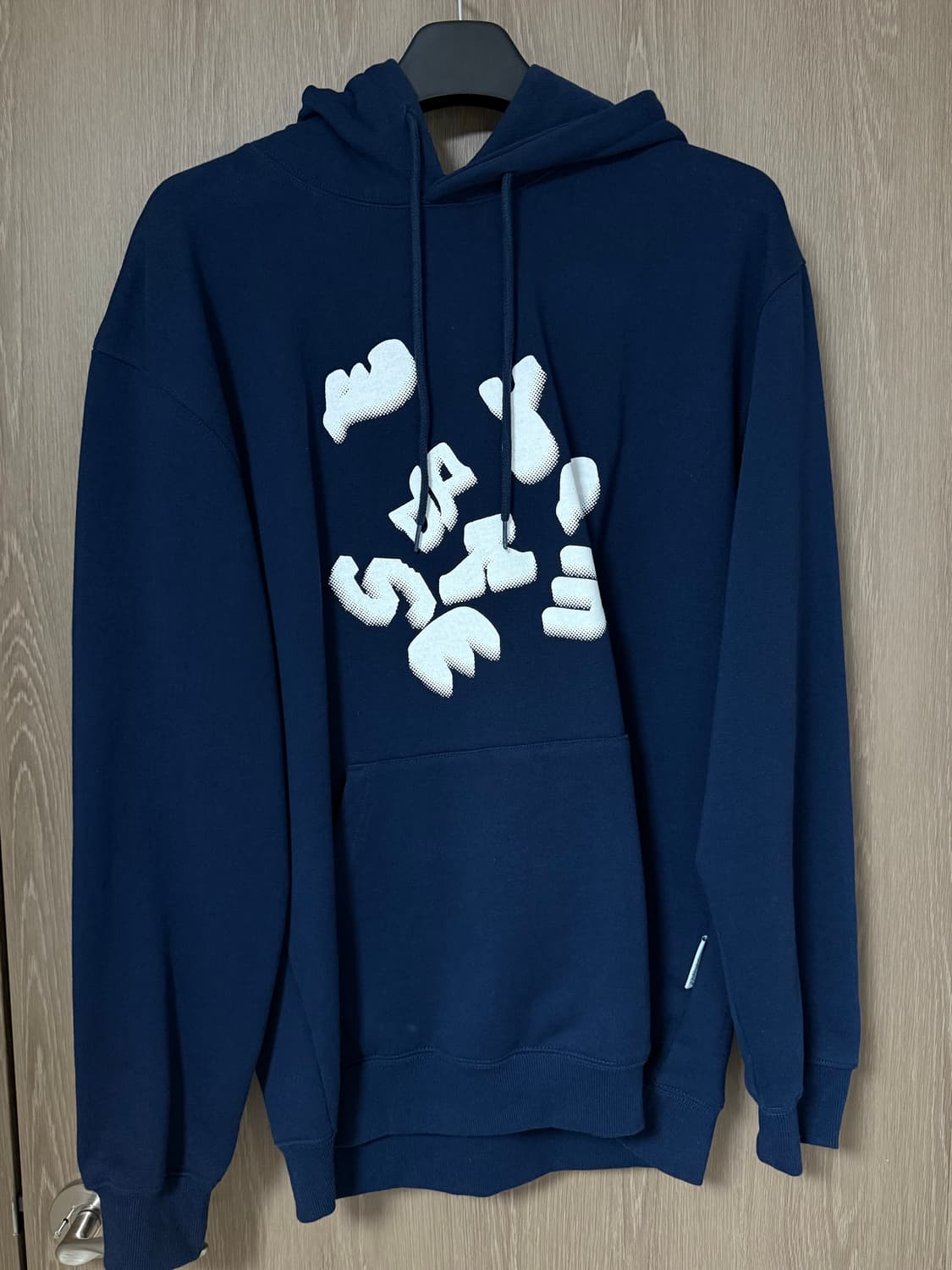 예스아이씨 후드티 L (Float Logo Hoodie Navy) 상품이미지1