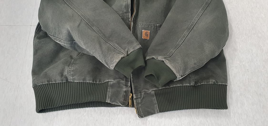 칼하트 j130 MOS 샌드스톤 액티브 후드 자켓 xxl 상품이미지5