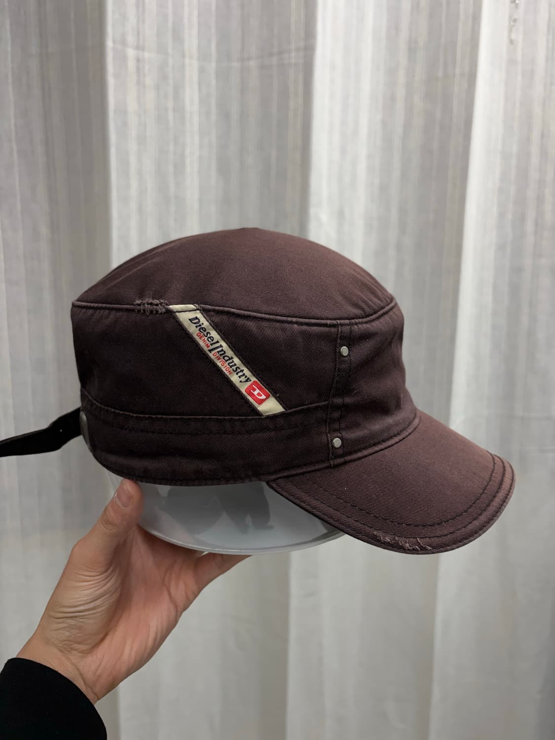 Diesel 디젤 워크캡 빈티지 밀리터리 군모 모자 상품이미지2