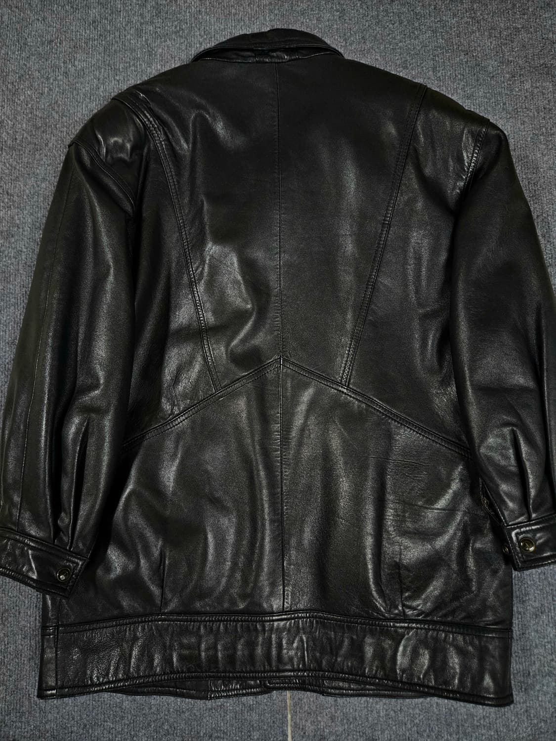 JPN Victory 양가죽 하프코트(급처) 상품이미지3