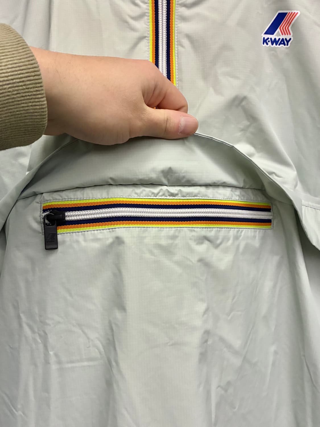 (L/103)k-way 까웨 le vrai 3.0 레옹 페디드 아노락자켓 상품이미지5