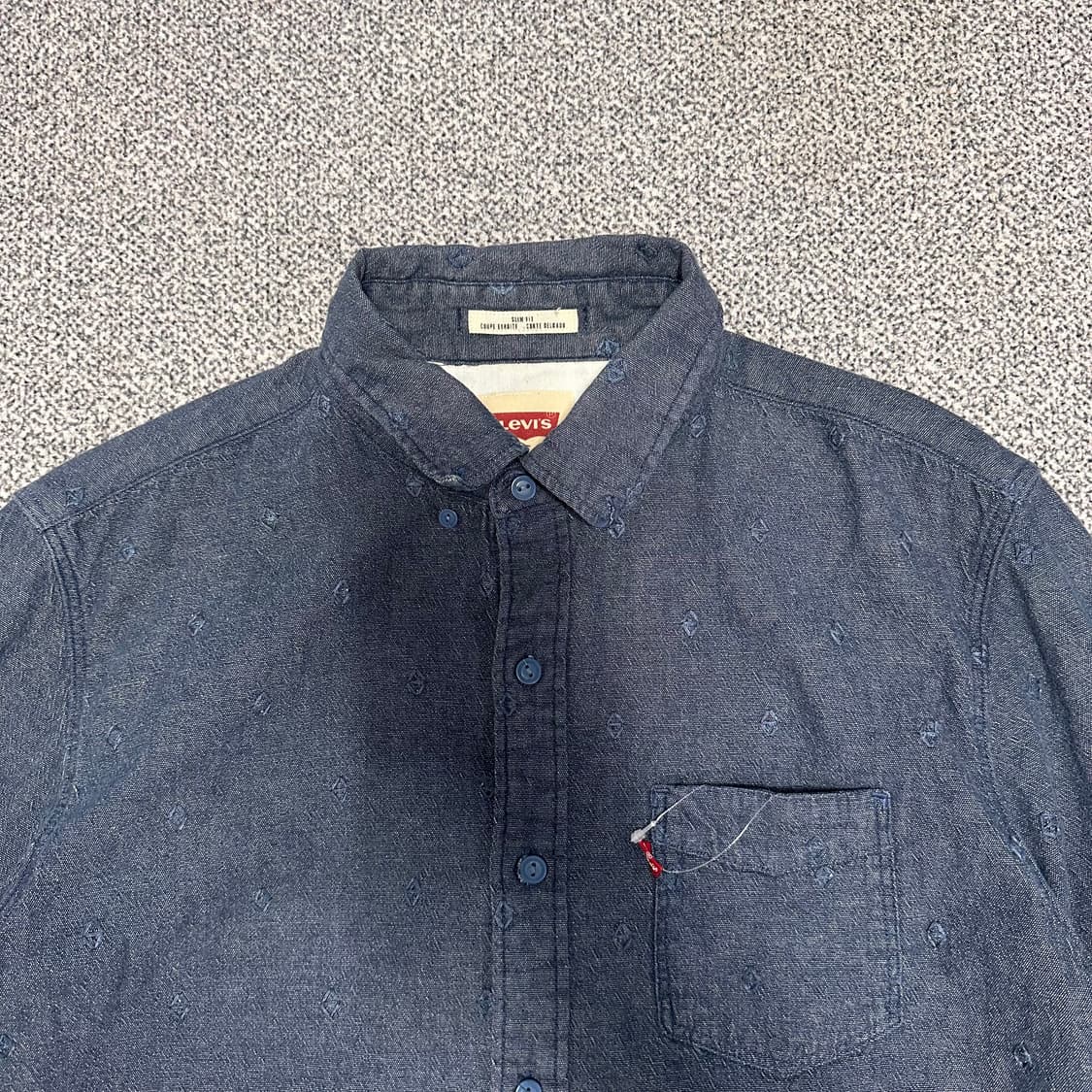 리바이스 네이비 셔츠 상품이미지2