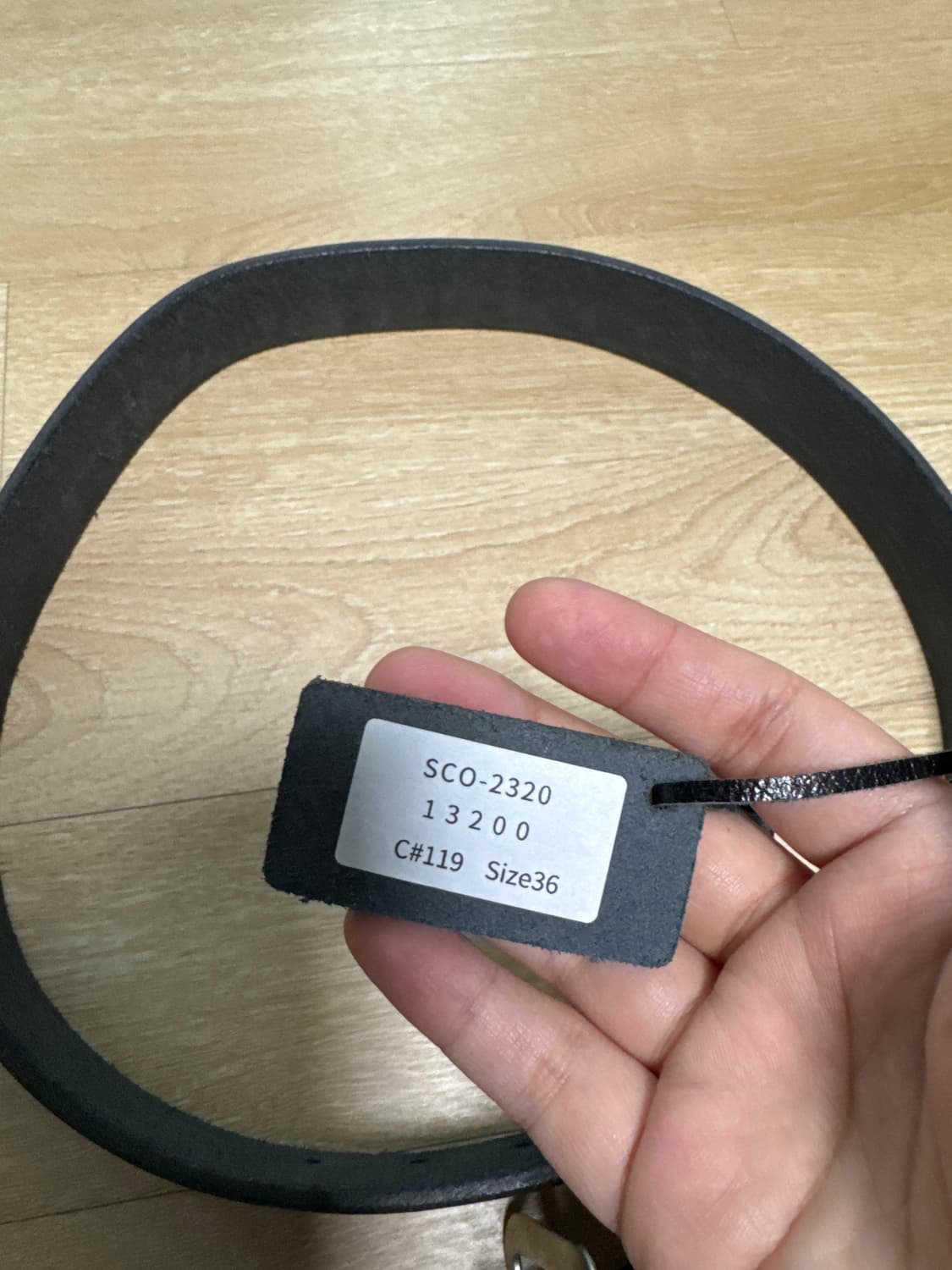 슈가케인 개리슨 벨트 블랙 36사이즈 상품이미지4