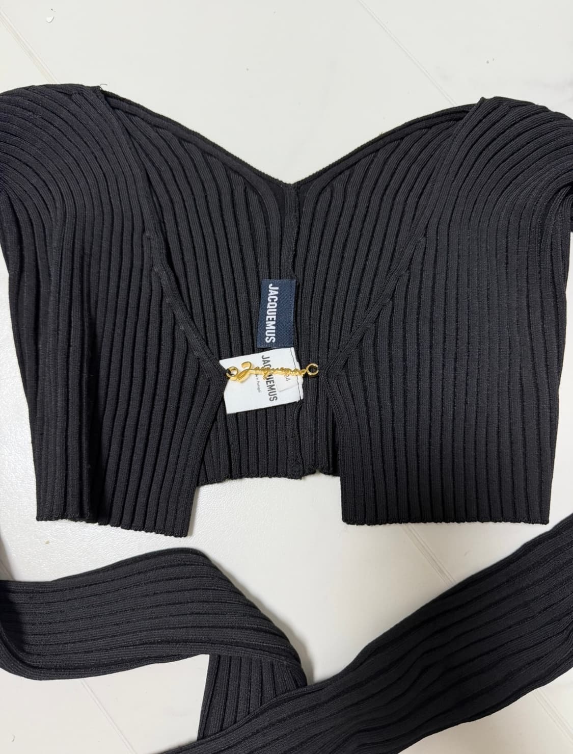 JACQUEMUS La maille pralu 자크뮈스 볼레로 상품이미지1