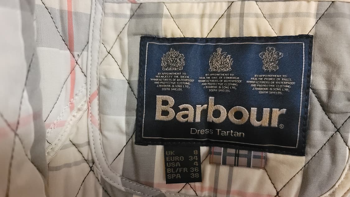 BARBOUR 바버 | 여성 네이비 Annandale 퀼팅 자켓 상품이미지7