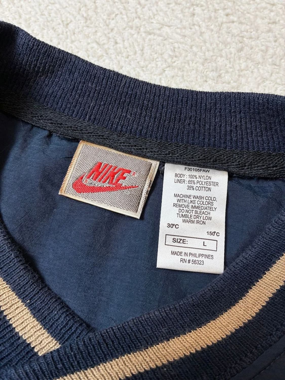 나이키 90's USA 하이넥 빅스우시 퍼티그 웜업 PN7437 상품이미지6