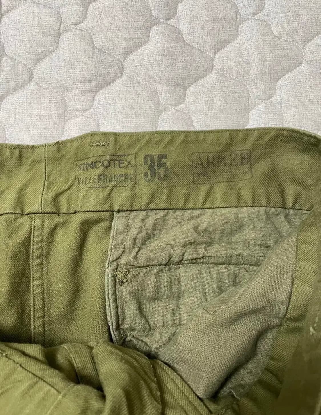 프랑스군 m-47 pants 상품이미지3