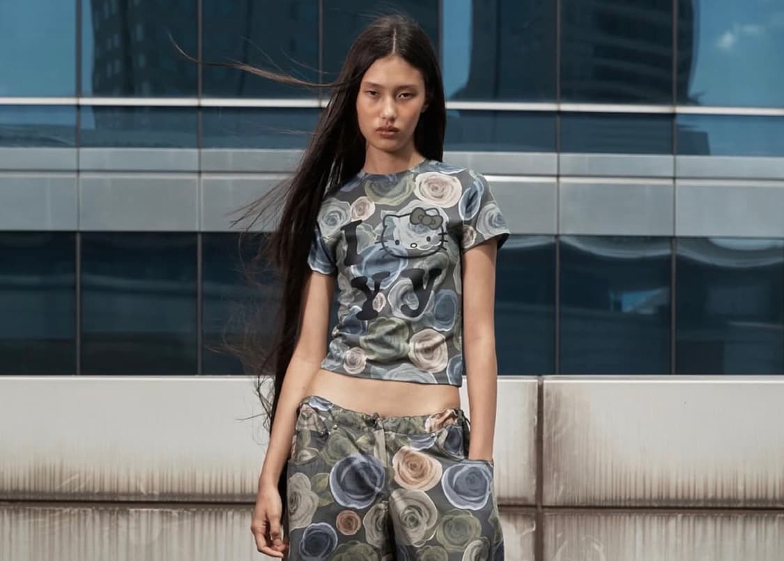 Open yy hello kitty baby t-shirt khaki  상품이미지1