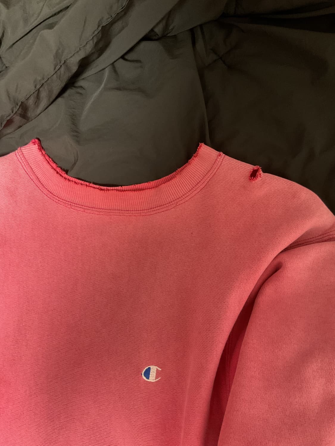 90s champion destroyed sweatshirt 상품이미지3