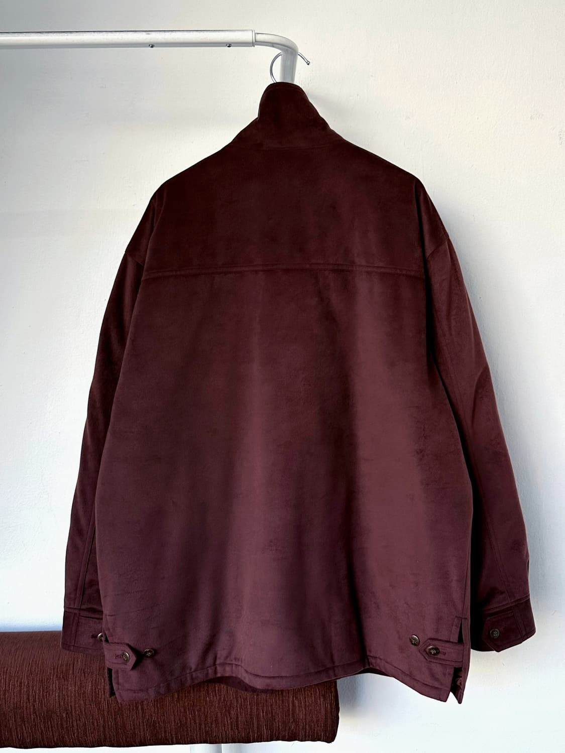 Stand collar padded mil mid coat 상품이미지3