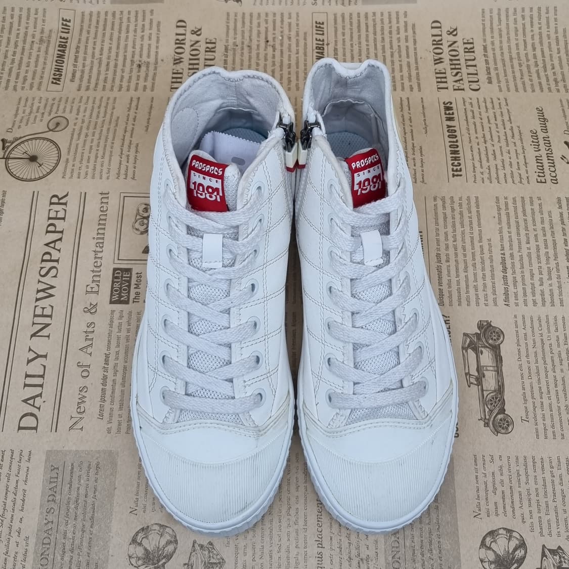 프로스펙스 1981여성하이탑 225 상품이미지2