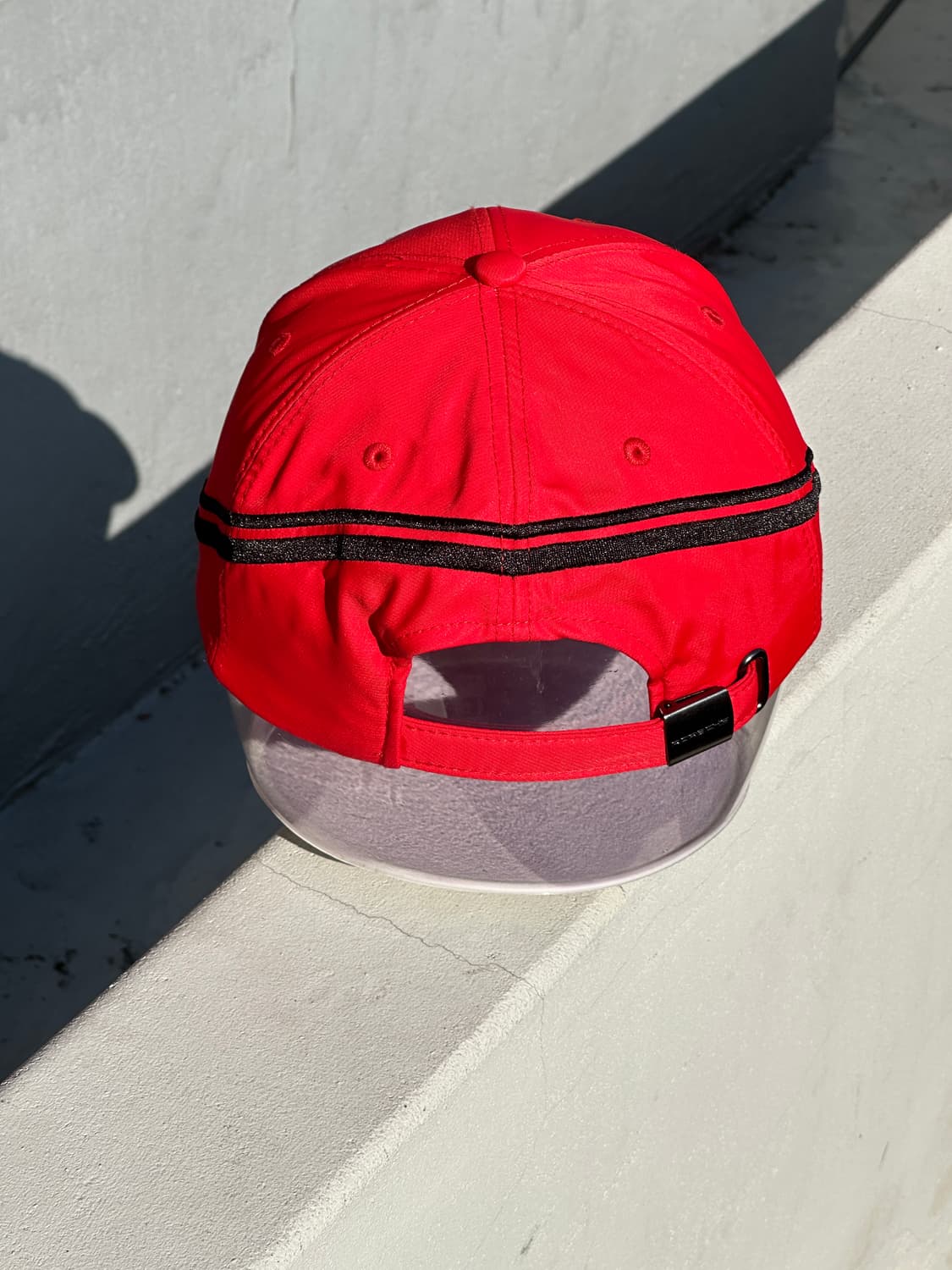 [F] 포르쉐 로고 레드 볼캡 모자 상품이미지4