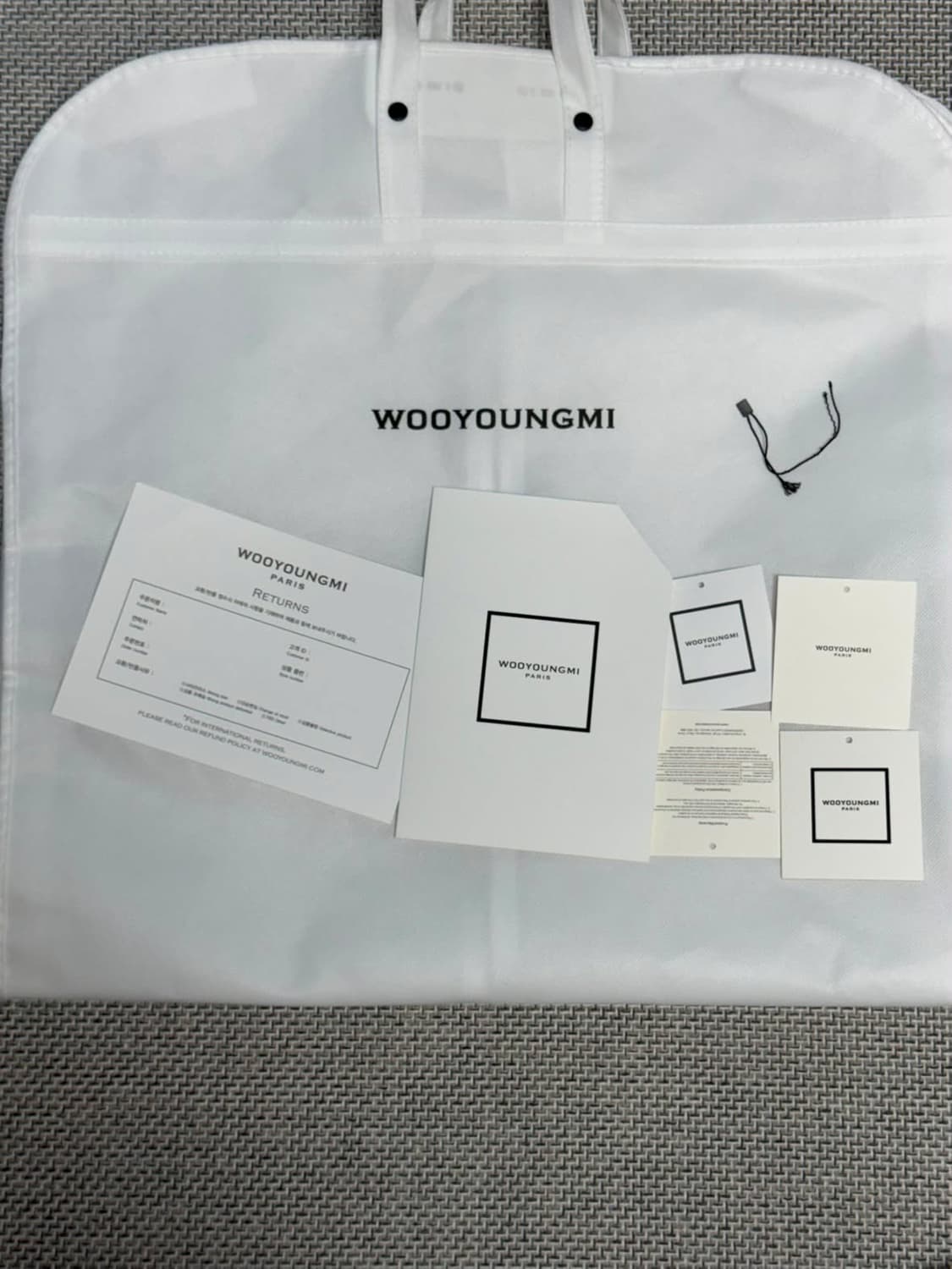 우영미 하이넥 데님 자켓 상품이미지3