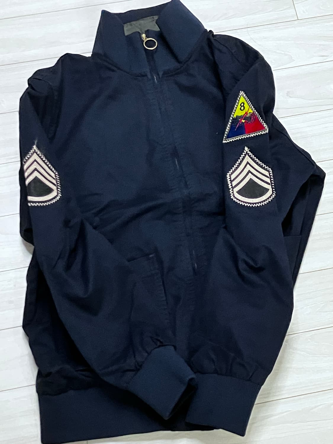 네이비 탱커자켓 상품이미지1