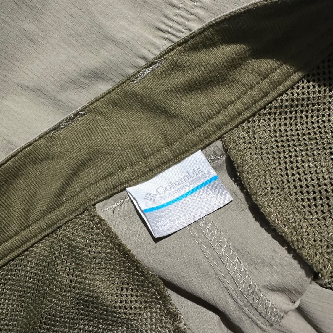 컬럼비아 립스탑 포켓 하프 팬츠 반바지 상품이미지5