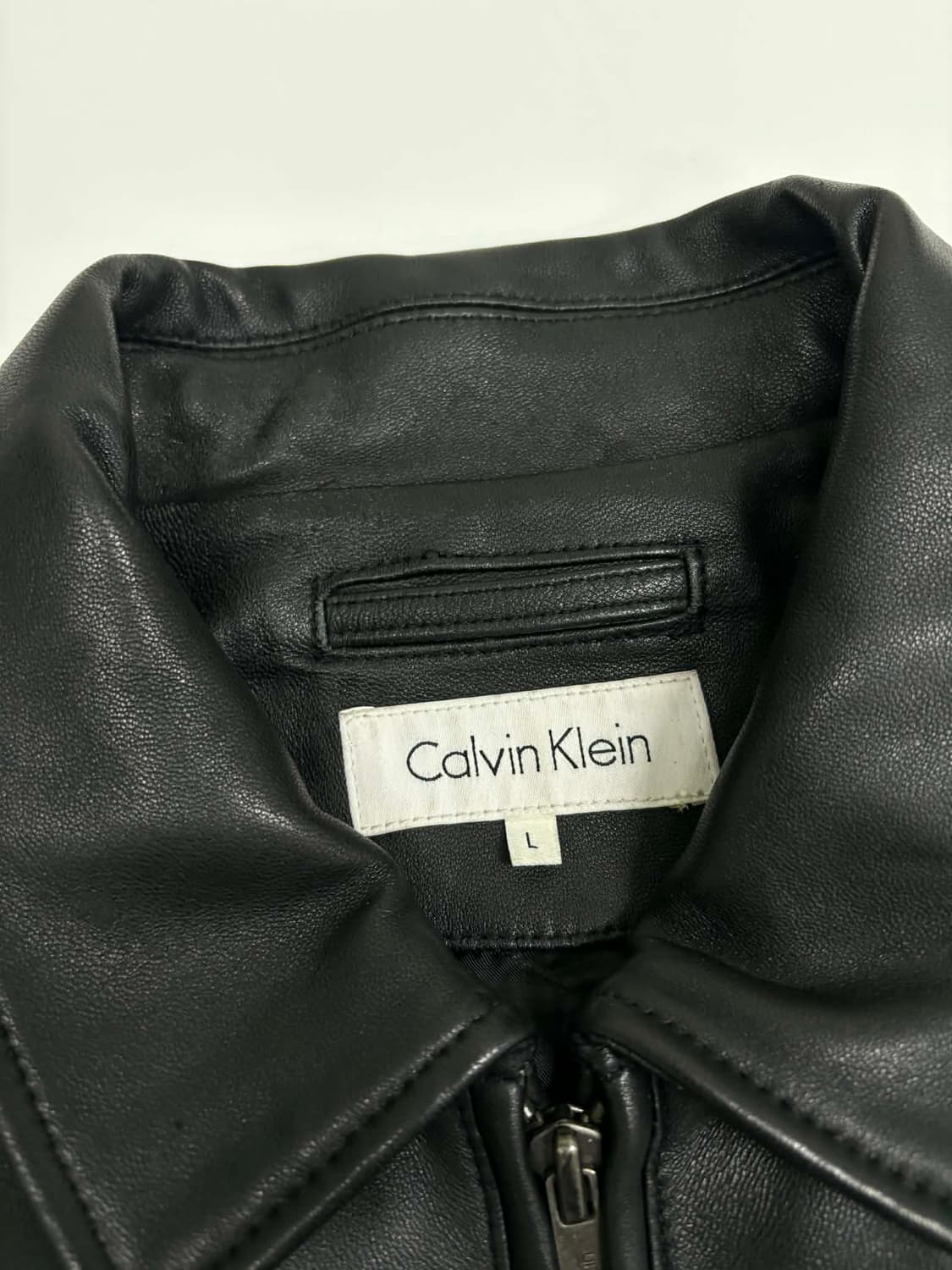 [L] 캘빈클라인 양가죽 자켓 상품이미지3