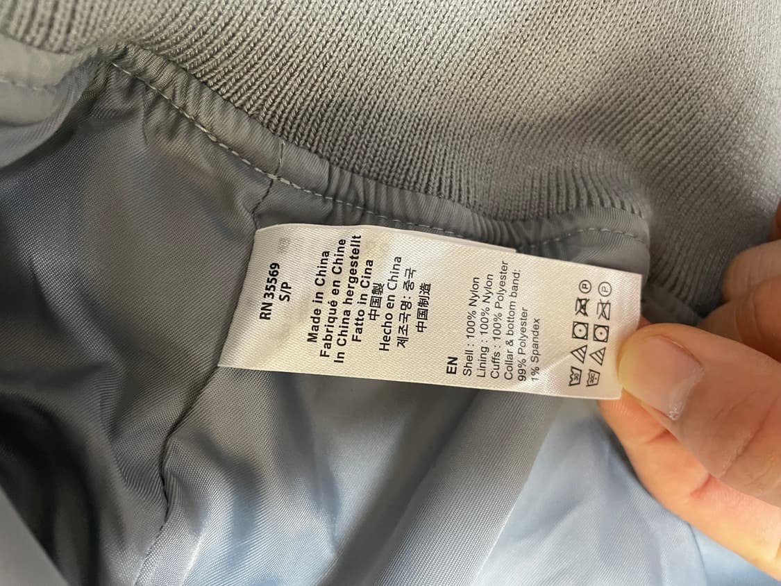 새상품) 알파인더스트리 L-2B 크롭드 젠 II 라이트 그레이 S/P 상품이미지9